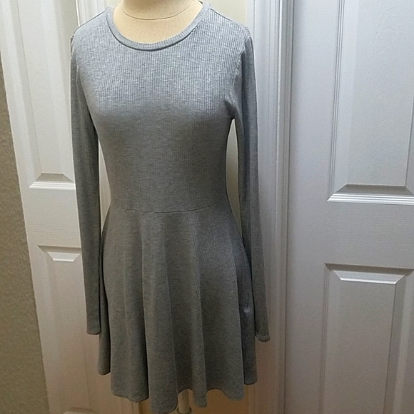 Light Heather Grey Dress - Picture 1 of 5